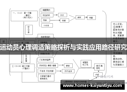 运动员心理调适策略探析与实践应用路径研究